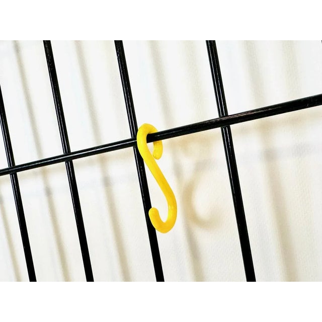 Mid-Century String Coat Rack with Hat Shelf, 1960s For Sale - Image 6 of 9