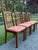 1980s 1980s Koda Woodcraft Danish Modern Teak Slat Back Side Dining Chairs -4 For Sale - Image 5 of 8