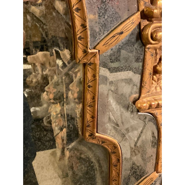Queen Anne French Style Mirror By Mirror Fair For Sale - Image 12 of 12