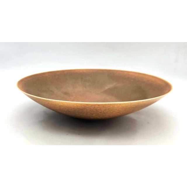 Camel Mid 20th Century Lietzke Porcelain Bowl For Sale - Image 8 of 12