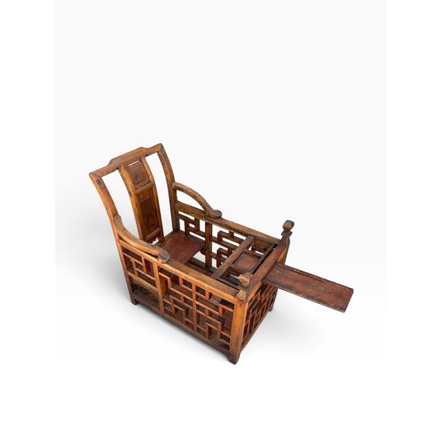 Chinese Antique Chinese Ming Style Child’s Chair For Sale - Image 3 of 7