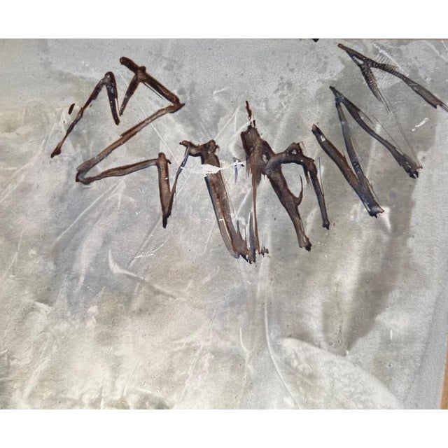 Gold Vivaldo Martini, Weightlifter, Oil on Canvas For Sale - Image 8 of 12