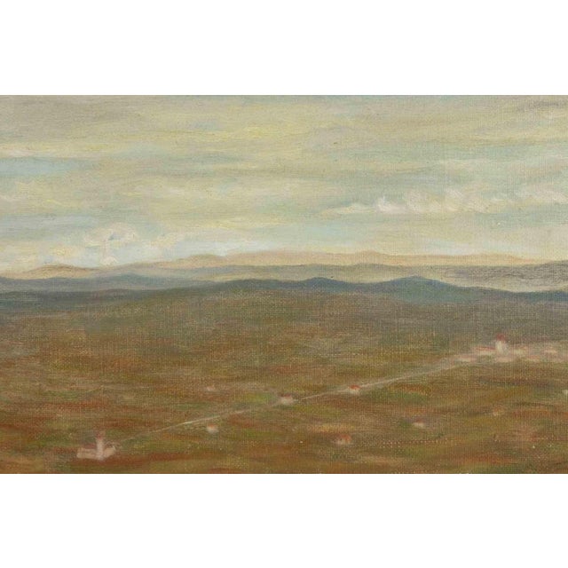 Francesco Settimj, Mountain Landscape, Oil Painting, Mid-20th Century For Sale - Image 5 of 5