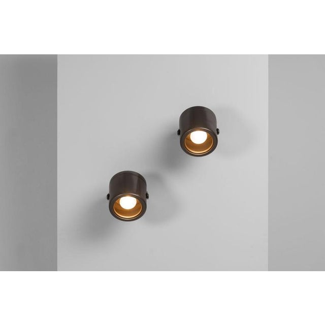 142 Wall Lamps by Gino Sarfatti for Arteluce, Italy, 1958, Set of 2 For Sale - Image 10 of 18