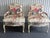 Century Furniture Louis XVI Style Floral Chintz Upholstered Century Furniture Chairs - A Set of 2 For Sale - Image 4 of 11
