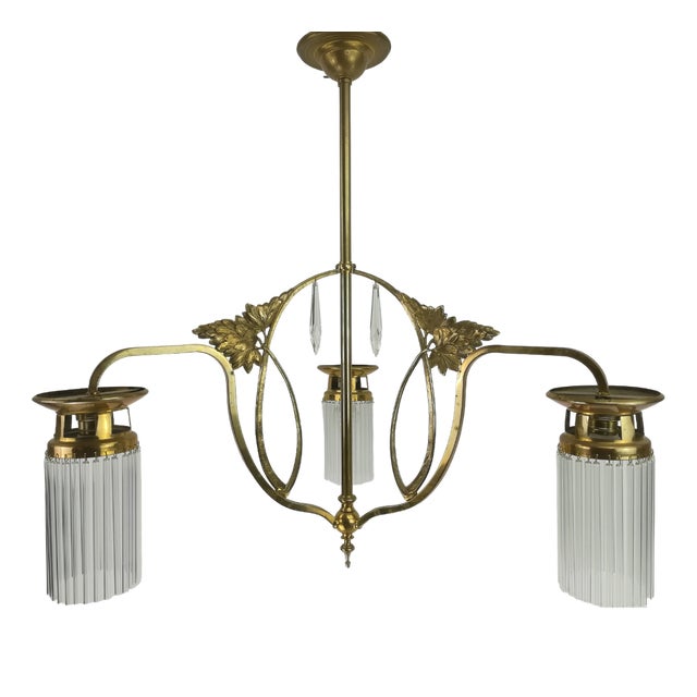 Classical Gatsby Chandelier, 1920s For Sale