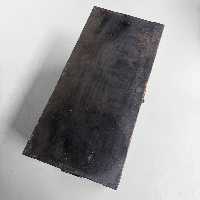 Antique Japanese Kimono Tansu Chest, 1910 For Sale - Image 17 of 18