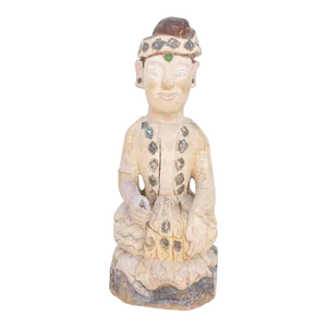 19th Century Burmese Jeweled Buddha