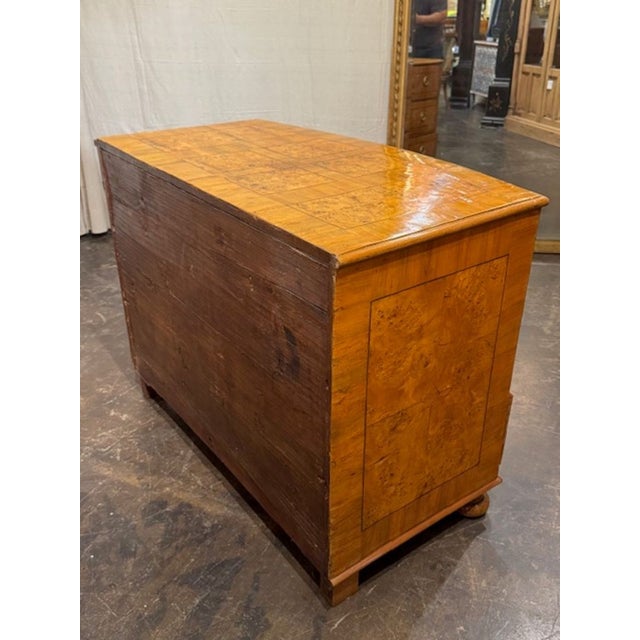 South German Bow-Front Commode For Sale In Dallas - Image 6 of 6