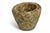 18th Century Granite Stone Bowl Olive Green Mortar Planter 5 Lb For Sale - Image 11 of 11
