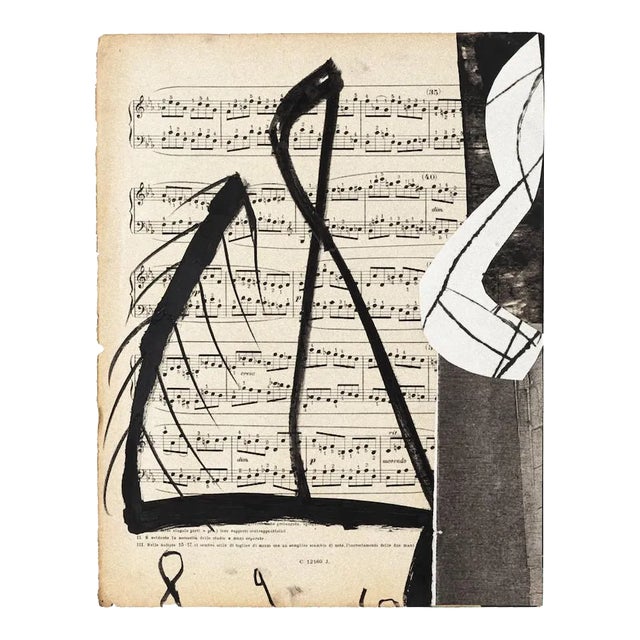 Musical Notes Mixed Media by Tommaso Cascella, 2009 For Sale