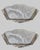 DEGUÉ wall sconces A large pair of authentic 1925-1935 French art deco wall sconces in nickel plated solid brass or bronze...