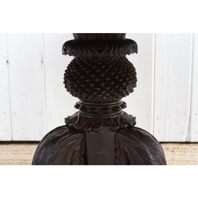 Exceptional Anglo Indian Round Table For Sale - Image 9 of 13