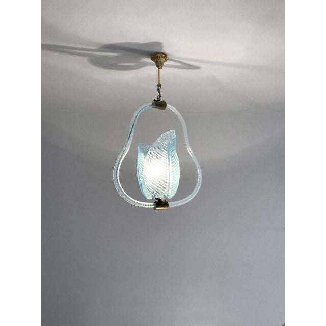 Murano Glass Ceiling Fixture from Barovier & Toso, 1960s For Sale - Image 14 of 18