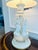 Figurative Antique Neoclassical Bisque Figural Table Lamp Classical Maiden Column Form With Pierced Illuminated Base For Sale - Image 3 of 10