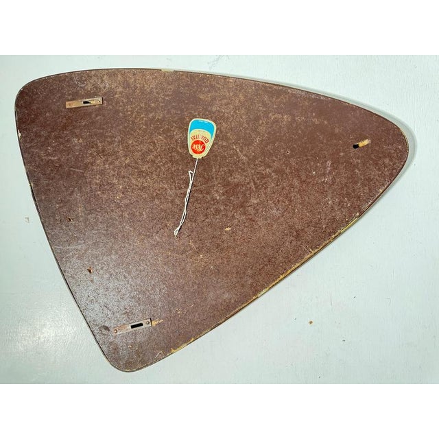Mid-Century Modern Asymmetrical Mosaic and Brass Free-Form Mirror from Muller, 1950s For Sale - Image 17 of 18