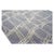 Slate Gray Nepalese Modern Abstract Wool & Silk 4x6 Slate Blue & Ivory Handmade Area Rug #9902908 For Sale - Image 8 of 11