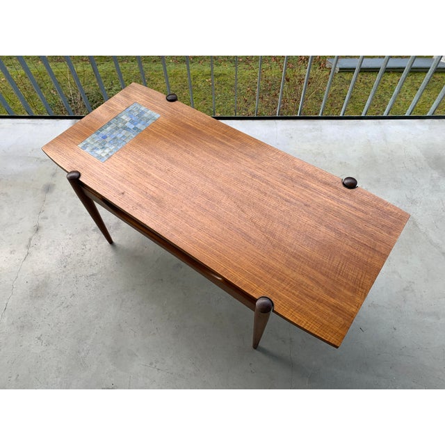 Teak Coffee Table by Louis Van Teeffelen for Wébé, 1960s For Sale - Image 9 of 18