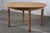 Vintage Danish Modern Round Oak Table in the style of H. Kjærnulf, 1960s For Sale - Image 13 of 13