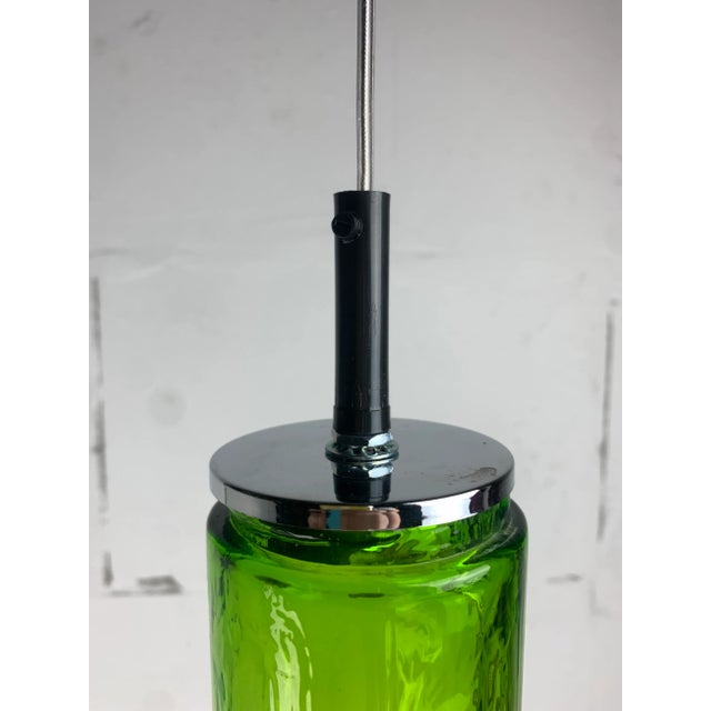 Wonderfull extra large ( 80 cm including top finial ) hanging pendant currently attributed to Staff Leuchten who was...