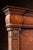 Traditional Antique b.p.o.e. Elk Lodge Tiger Oak Triple-Seat Bench For Sale - Image 3 of 15