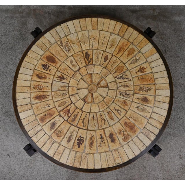 Les Herbiers Coffee Table by Roger Capron for Vallauris, 1960s For Sale - Image 6 of 18