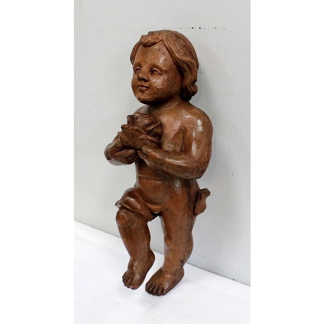 Carved Angel, Early 20th-Century For Sale - Image 3 of 18