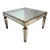 Mid-Century Hollywood Regency Italian Giltwood & Mirror Coffee Table For Sale