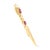 Vintage Ruby Diamond 18k Yellow Gold Brooch For Sale In Los Angeles - Image 6 of 6