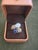 Gemstone Bochic "Orient" Vintage Diamond, Sapphires & Pearl Ring Set In 18K Gold & Silver For Sale - Image 7 of 18