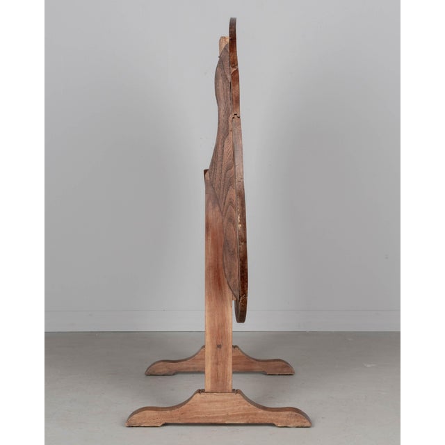 Early 20th Century French Wine Tasting Tilt Top Table For Sale - Image 5 of 9