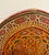 Vintage Moroccan Hand-Painted Carved Wood Throne Chairs - Pair For Sale - Image 17 of 18