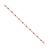 Early 20th Century 3.1ct Ruby & Natural Diamond 14k Gold Tennis Bracelet For Sale In New York - Image 6 of 18