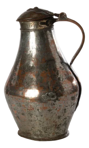Antique 19th Century Copper Wine Jug