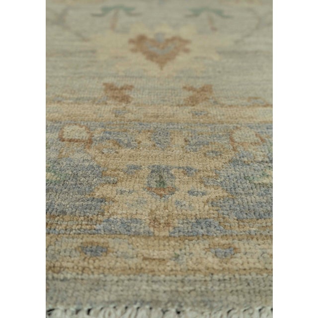 Turkish Oushak Rug 2'9" x 4'5" #21374 For Sale - Image 3 of 8