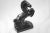 Mid-Century Modern 1920s Black Glass Stallion Figure For Sale - Image 3 of 5