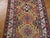Late 19th Century 1890s Yellow Diamond Antique Caucasian Kuba Rug 3'6"x 10'0" Handknotted Wool Carpet For Sale - Image 5 of 6