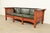 Mission Stickley Style Mission Oak Arts and Crafts Spindle Settle Sofa For Sale - Image 3 of 11