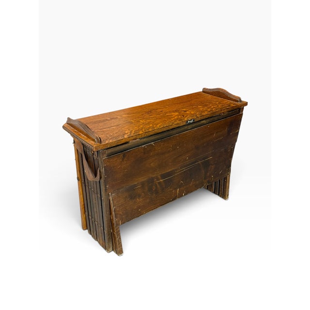 Antique Folding Campaign Bed, 1900 For Sale - Image 6 of 12