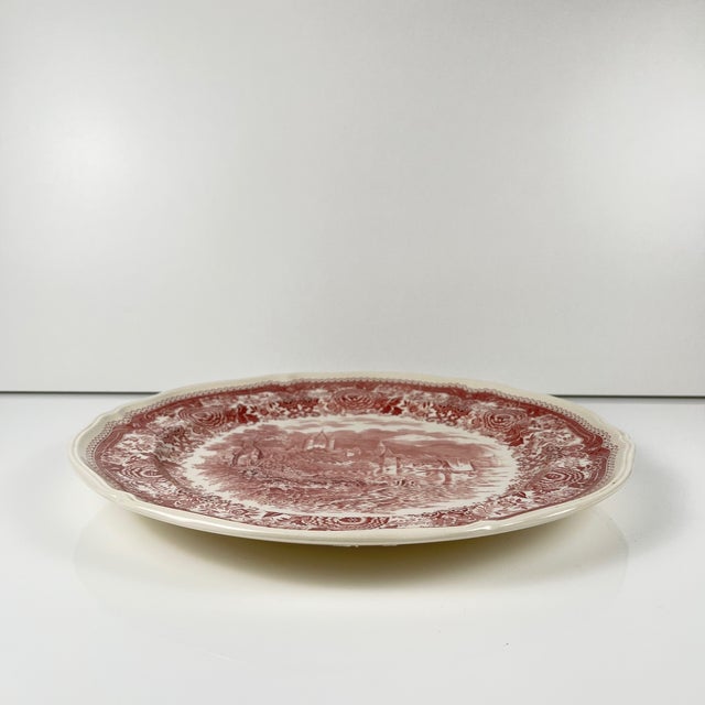Large Round Burgenland Plate from Villeroy & Boch, 1960s For Sale - Image 3 of 5