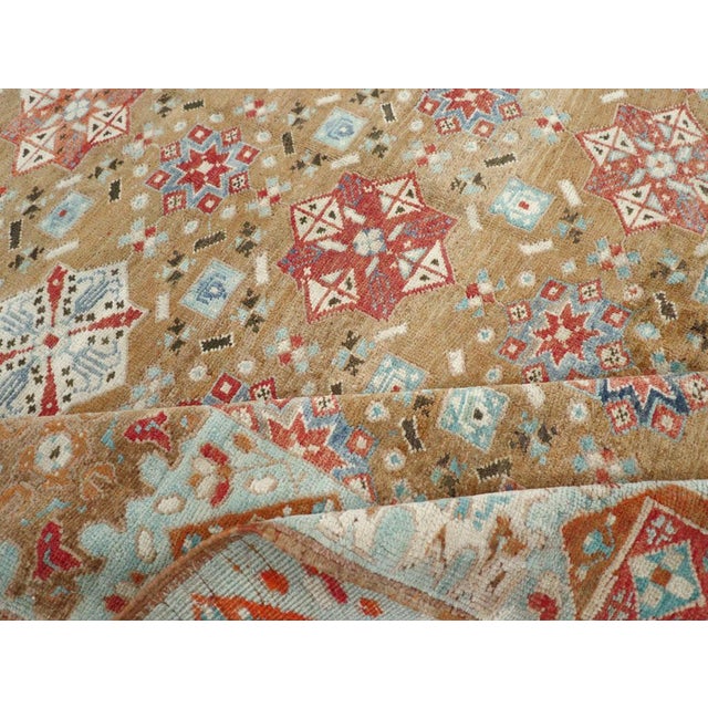 Textile Galerie Shabab Collection Mid-20th Century Turkish Anatolian Accent Rug For Sale - Image 7 of 8