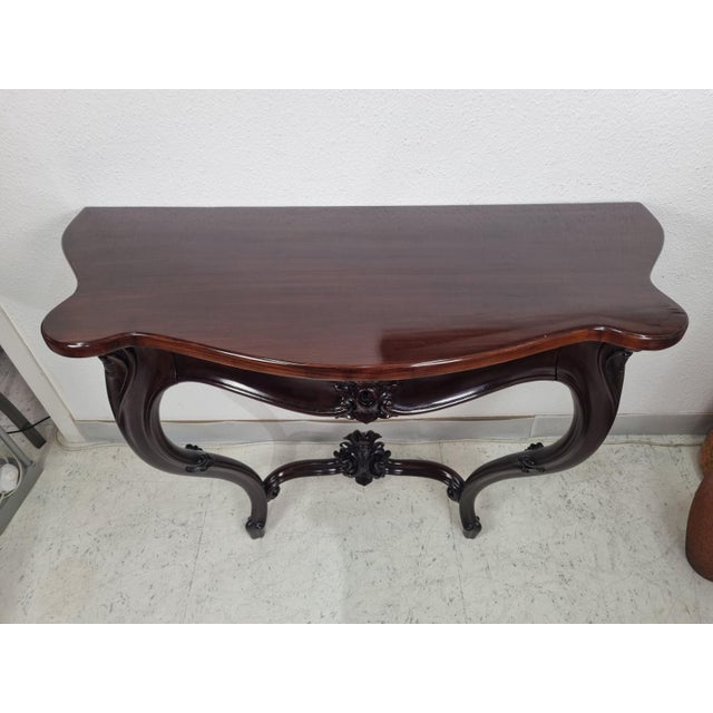Baroque Console Table, 1890s For Sale - Image 13 of 17