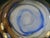 Late 20th Century Late 20th Century Art Glass Vase Micheal Nourot Cased Rust and Blue For Sale - Image 5 of 13