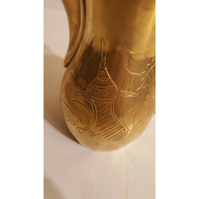 Mid-Century Modern Mid Century Modern Vintage Saudi Arabian Dallah Pot Inscribed For Sale - Image 3 of 12