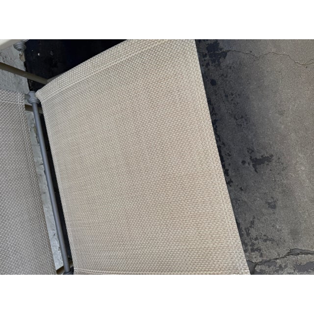 Gray Giati Designs Aprio Collection Outdoor Arm Chairs, Pair For Sale - Image 8 of 12