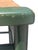 Vintage Rustic Farmhouse Green Ladderback Chairs With Rush Seats- A Pair For Sale - Image 9 of 15
