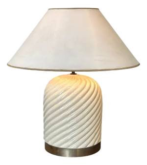 Ceramic Table Lamp by Tommaso Barbi, 1970s