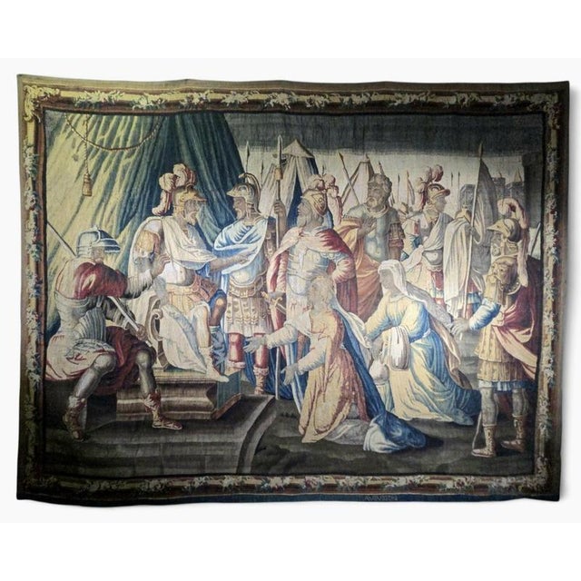 An exceptional and monumental french aubusson tapestry dating from the late 17th century, circa 1680–1700, depicting the...