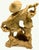 Chinese Vintage Chinese Carved Soapstone Fisherman & Boy Fish Basket Sculpture 7" For Sale - Image 3 of 13