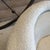 For your consideration, a pair of Vintage 1950s French-Style Plush Ivory Lounge Chairs, designed in the iconic "Ours...